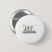 Gay Awakening Button (Vorne & Hinten)