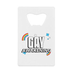 Gay Awakening Geldbeutel Flaschenöffner