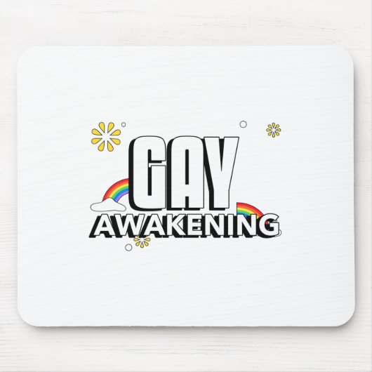 Gay Awakening Mousepad (Vorne)