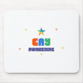 Gay Awakening Mousepad (Vorne)