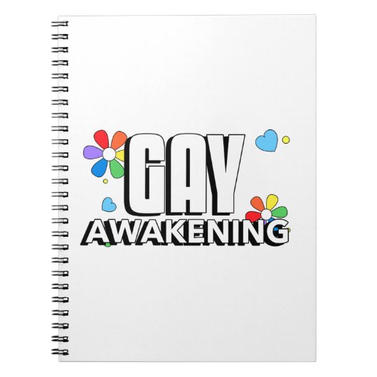 Gay Awakening Notizblock (Vorderseite)