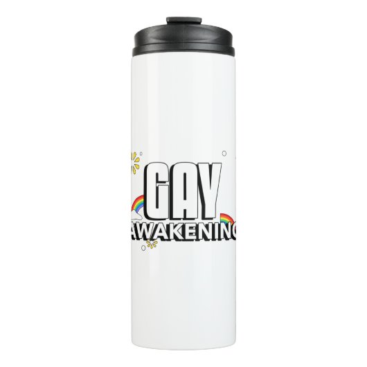 Gay Awakening Thermosbecher (Vorderseite)