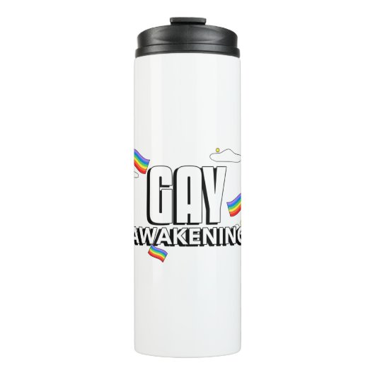 Gay Awakening Thermosbecher (Vorderseite)