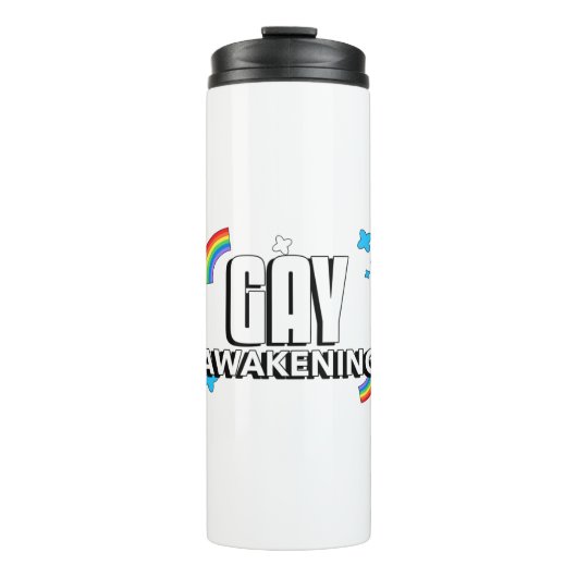 Gay Awakening Thermosbecher (Vorderseite)