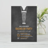 Gay-Bachelor-Partei Einladung (Stehend Vorderseite)