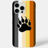 Gay Bären Stolz Fahne Bären Paw Case-Mate iPhone Hülle (Rückseite)