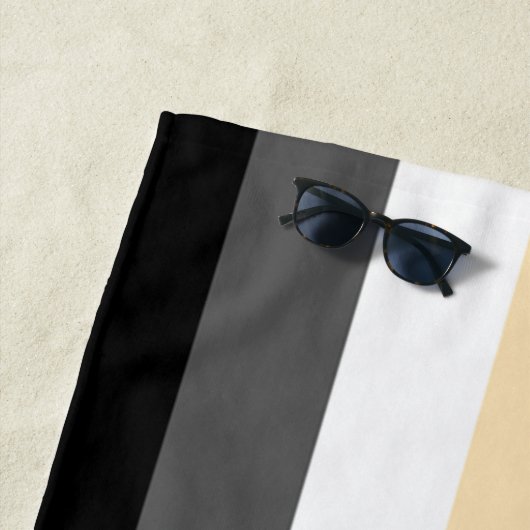 Gay Bären Stolz Fahne Bären Paw Strandtuch (Beispiel)