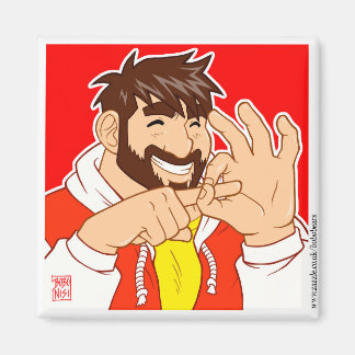 GAY BEAR MAGNET - LASS UNS SPASS HABEN!