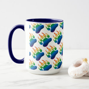 Gay Bear Pride Bär Paw Wrapping Paper Tassen