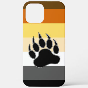 Gay Bear Pride Flag Bear Paw Case-Mate iPhone Fall Hülle