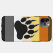 Gay Bear Pride Flag Bear Paw Case-Mate iPhone Hülle (Rückseite (Horizontal))