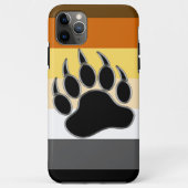 Gay Bear Pride Flag Bear Paw Case-Mate iPhone Hülle (Rückseite)