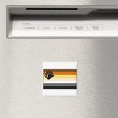 Gay Bear Pride Flag Magnet (In Situ (Geschirrspüler))