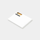 Gay Bear Pride Flag Post-it Klebezettel (angewinkelt)