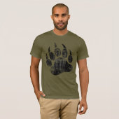 Gay Bear Pride Not Bären Paw HOT! T-Shirt (Vorne ganz)