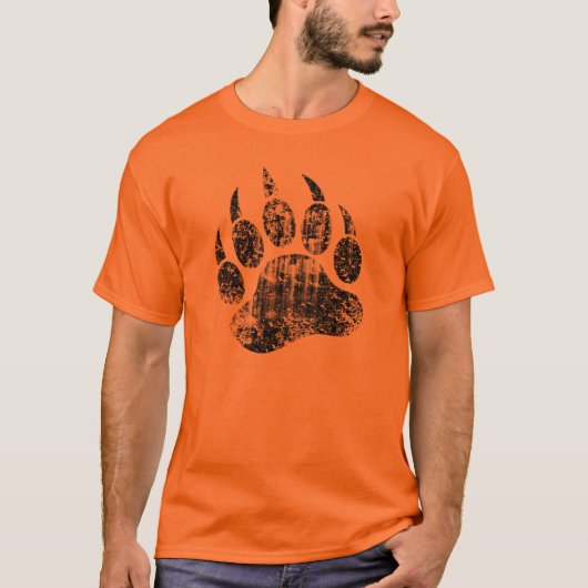 Gay Bear Pride Not Bären Paw HOT !! T-Shirt (Vorderseite)
