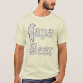 Gay Bear Pride Papa Bear T-Shirt (Vorderseite)