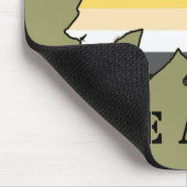 Gay Bear Pride retten Pferdereiten Mousepad (Ecke)