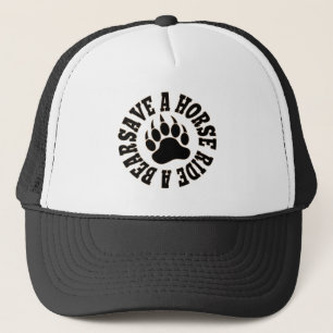 Gay Bear Pride Save a Horse Ride A Bär - Hut Truckerkappe
