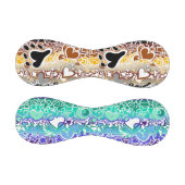 Gay - Bear Pride Squiggle Baseball (Paneele)