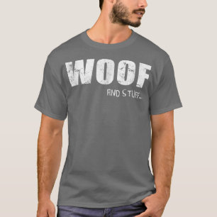 Gay Bear Pride Woof and Stuff T-Shirt