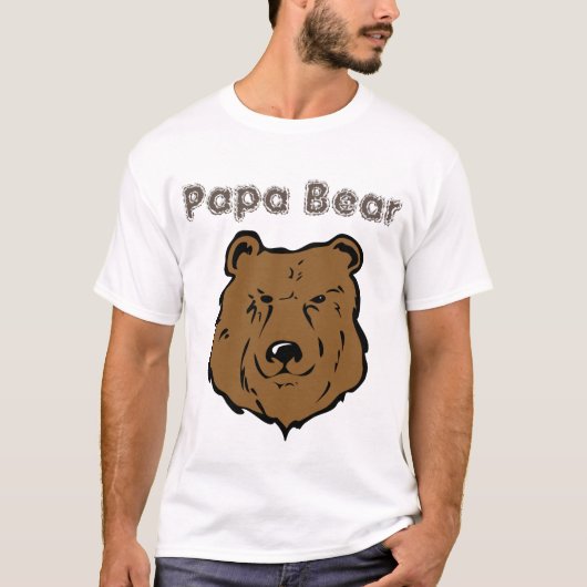 Gay Bear stolz Papa Bear T-Shirt (Vorderseite)
