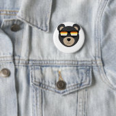 Gay Bear Sunglasslogo Button (Beispiel)