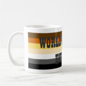 GAY BEAR WORLD BESTER HUSBER BEAR PRIDE FLAG KAFFEETASSE (Links)