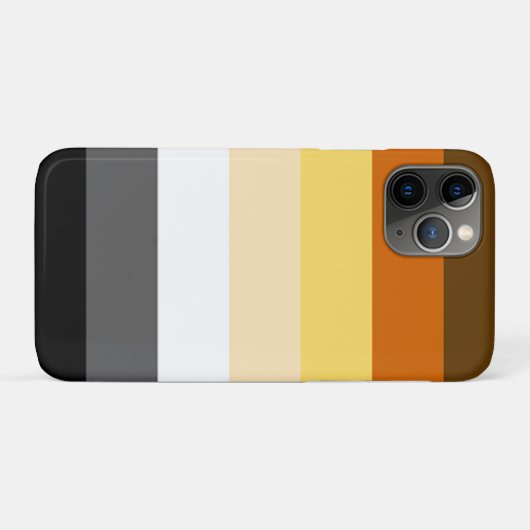 Gay Bears Pride Flag Case-Mate iPhone Hülle (Rückseite (Horizontal))