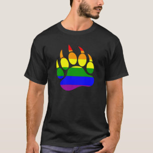 Gay Bears Pride Rainbow Flag Bärenpfeife T-Shirt