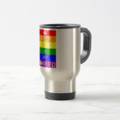 Gay - Behalten Beruhigungsmeldung - Kaffeereise Um Reisebecher (VorderseiteRechts)