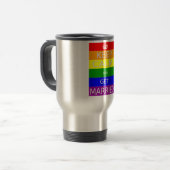 Gay - Behalten Beruhigungsmeldung - Kaffeereise Um Reisebecher (Vorderseite Links)
