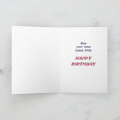 Gay Birthday Alternate Verse Karte (Innenseite)