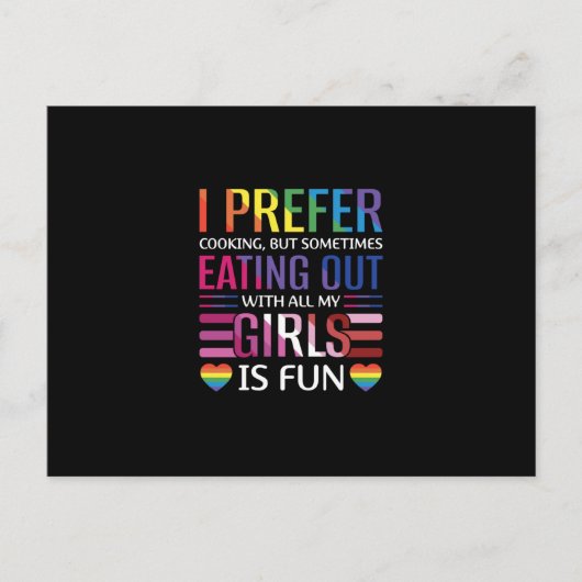 Gay Bisexual Pride Flag LGBTQ Ankündigungspostkarte (Vorderseite)