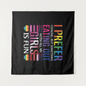 Gay Bisexual Pride Flag LGBTQ Wandteppich (Vorderseite (Horizontal))