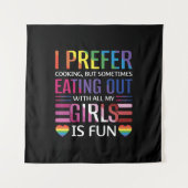 Gay Bisexual Pride Flag LGBTQ Wandteppich (Vorderseite)