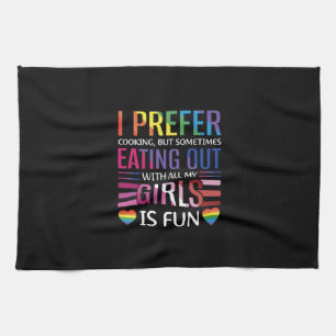 Gay Bisexual Prilag LGBTQ Geschirrtuch