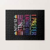 Gay Bisexual Prilag LGBTQ Puzzle (Horizontal)