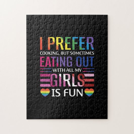 Gay Bisexual Prilag LGBTQ Puzzle (Vertikal)