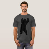 Gay Black Bear LGBT Gay Pride Parade T-Shirt (Vorne ganz)