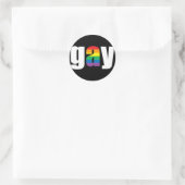 Gay Black Sticker (Tasche)