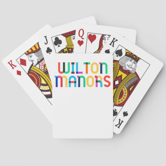 Gay-Borhood Pride - Wilton Manors Spielkarten (Rückseite)