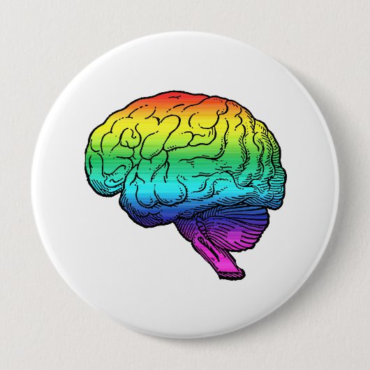 GAY BRAIN -.png Button (Vorderseite)