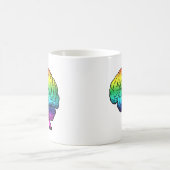 GAY BRAIN -.pnng Kaffeetasse (Mittel)