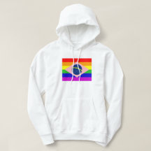 GAY BRAZIL MIT RAINBOGEN UND BRASILIANISCHEN FLAGE