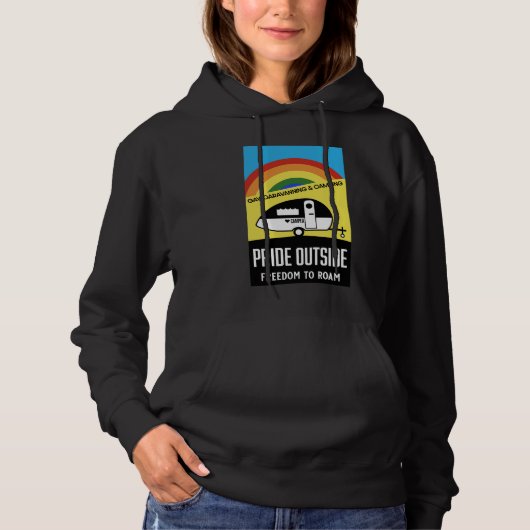 Gay Caravan Camping T - Shirt (Vorderseite)