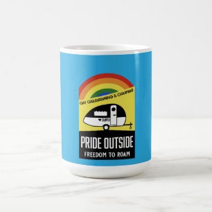 Gay Caravan Camping T - Shirt Kaffeetasse