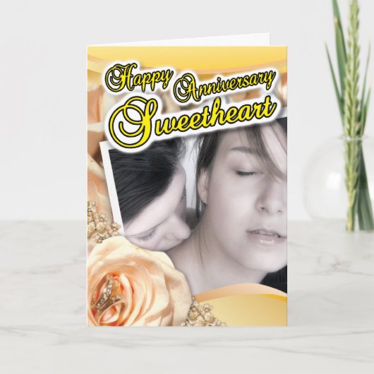 Gay Cards - Happy Annv Feiertagskarte (Vorderseite)