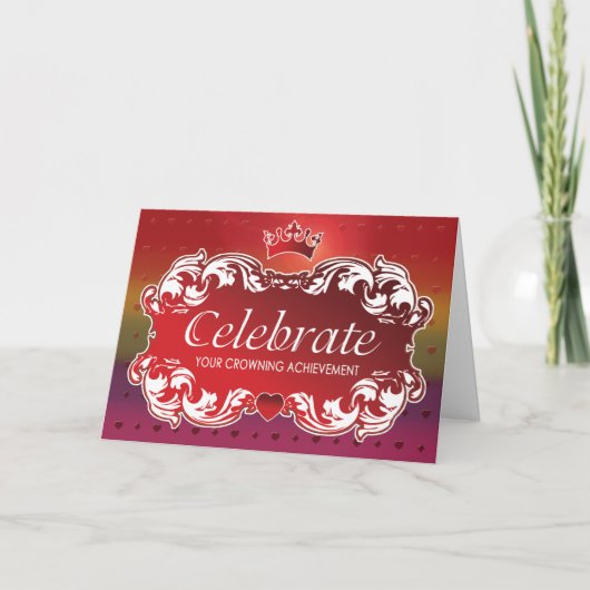 Gay Cards - Krönung Karte (Vorderseite)