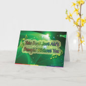 Gay Cards - Ohne Sie Karte (Gelbe Blume)